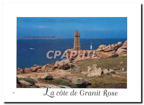 Cartes postales moderne La cote de Granit Rose