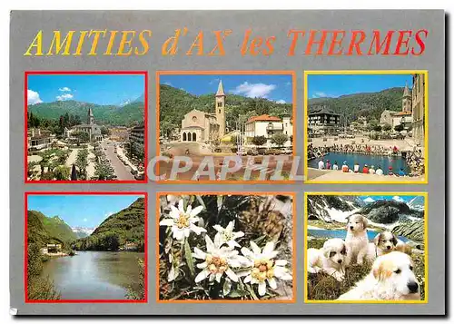 Cartes postales moderne Amities d'Ax les Thermes