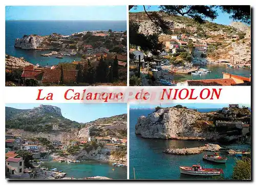 Cartes postales moderne La Calanque de Niolon