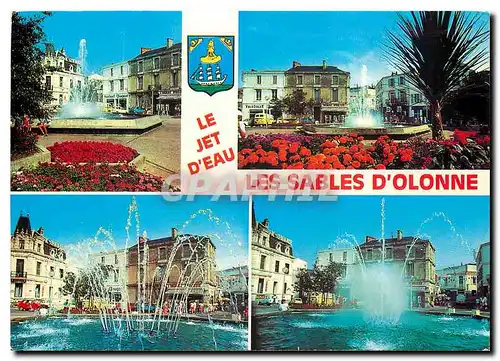 Cartes postales moderne Le Jet d'Eau Les Sables d'olonne
