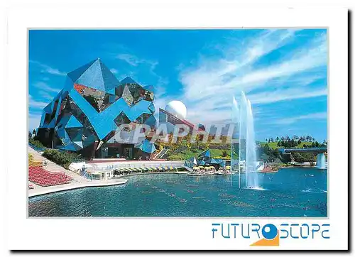 Cartes postales moderne Futuroscope Le Lac Le Pavillon du Futuroscope