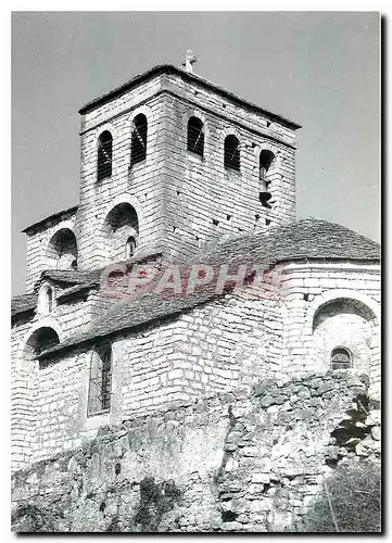 Moderne Karte Liaucous Eglise Chevet et Clocher