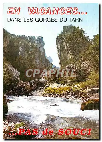 Cartes postales moderne En Vacances dans les Gorges du Tarn pas de Souci