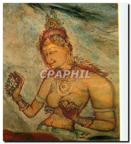 Cartes postales moderne Sri Lanka Ceylon Frescoes in Sigiriya