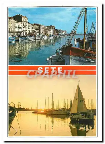 Cartes postales moderne Sete