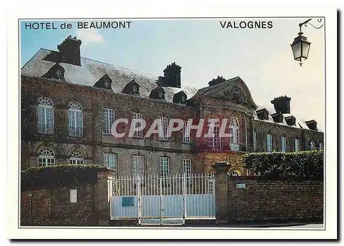 Moderne Karte Hotel de Beaumont Valognes