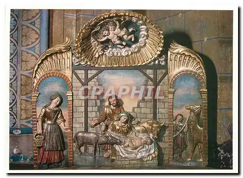Cartes postales moderne Cathedrale Sainte marie d'Oloron Creche
