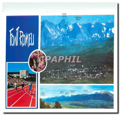 Cartes postales moderne Font Romeu Station climatique et sportive
