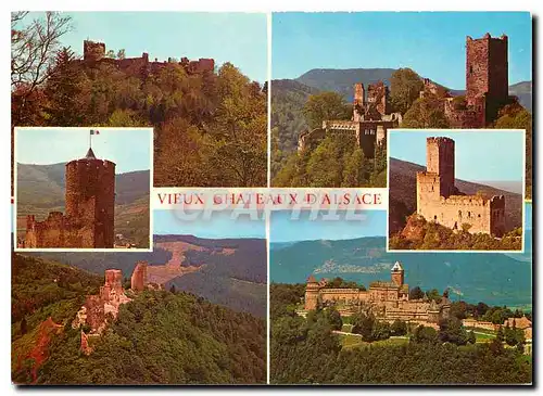 Cartes postales moderne Vieux Chateaux d'Alsace