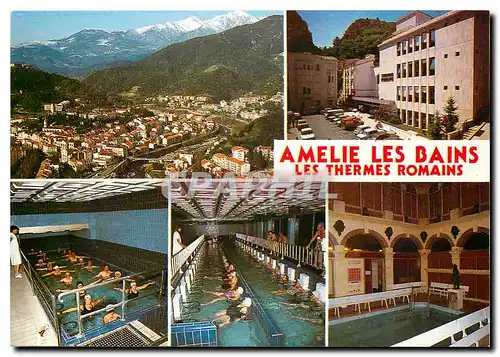 Cartes postales moderne Amelie Les Bains Les Thermes Romains