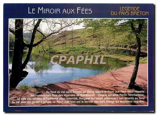Cartes postales moderne Le Miroir aux Fees Legende du pays Breton