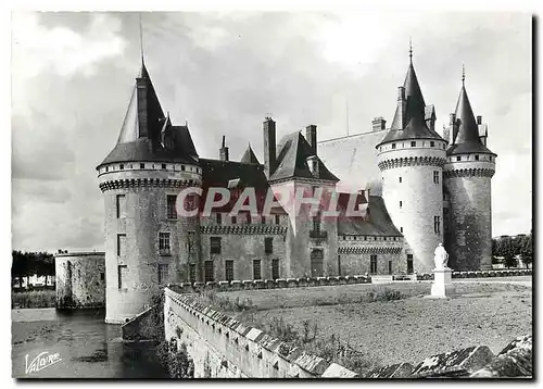 Moderne Karte Les Merveilles du Val de Loire Sully sur Loire Le Chateau vu du parc