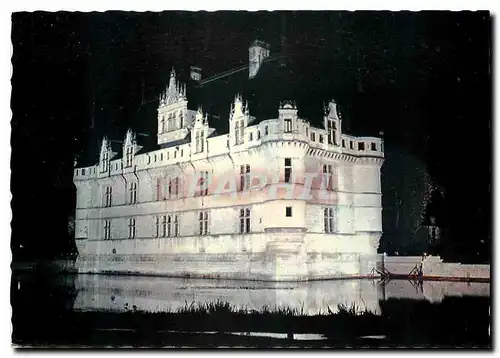 Cartes postales moderne Azay Le Rideau Indre et Loire Le Chateau sur l'Indre