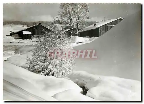 Cartes postales moderne Environs de Morzine Hte Savoie Paysage d'hiver au Col des Gets