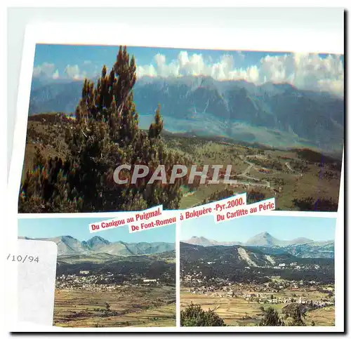 Cartes postales moderne Lumiere et couleurs des Pyrenees Catalanes Panorama de la Cerdagne