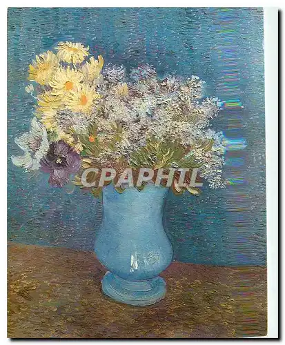 Cartes postales Vincent Van Gogh 1853 1890 Case mit Flieder Gansenlumchen und Anemonen 1887