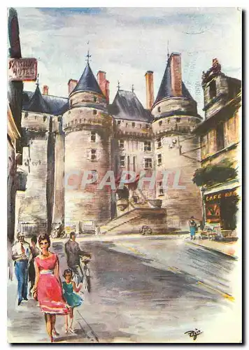 Cartes postales moderne Chateau de Langeais