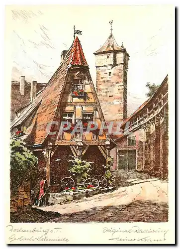 Cartes postales moderne Rothenburg ob der Tauber