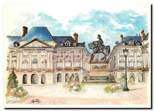 Cartes postales moderne Orleans Place du Martoi