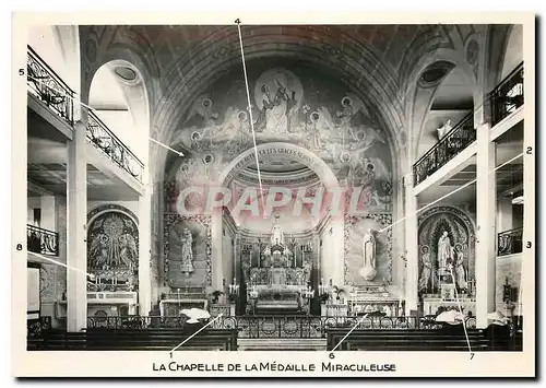 Cartes postales moderne La Chapelle de la Medaille Miraculeuse  Paris