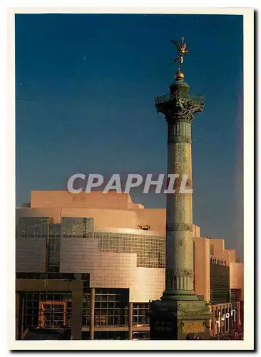 Cartes postales moderne Paris Place de la Bastille