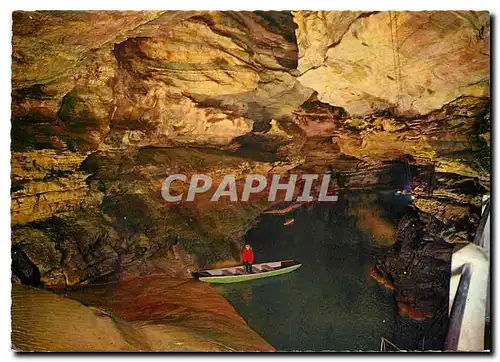 Cartes postales moderne Gouffre de Padirac Lot La Cascade du Lac des grands gours