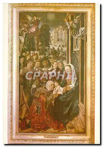 Cartes postales moderne Paris Musee du Louvre Ulrich Apt l'Ancien Adoration des Mages