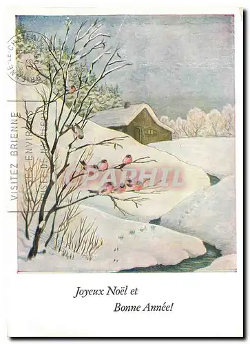 Moderne Karte Joyeux Noel et Bonne Annee