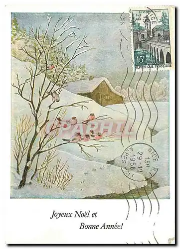 Cartes postales moderne Joyeux Noel et Bonne Annee
