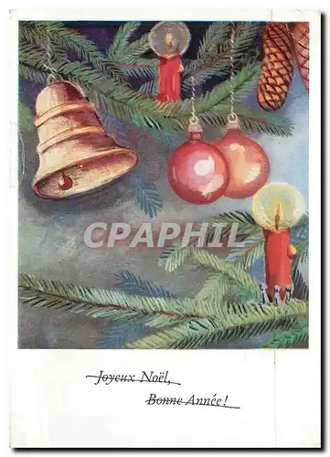 Moderne Karte Joyeux Noel