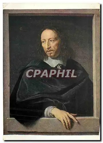 Moderne Karte Philippe de Champaigne Portrait d'Arnaud d'Antilly