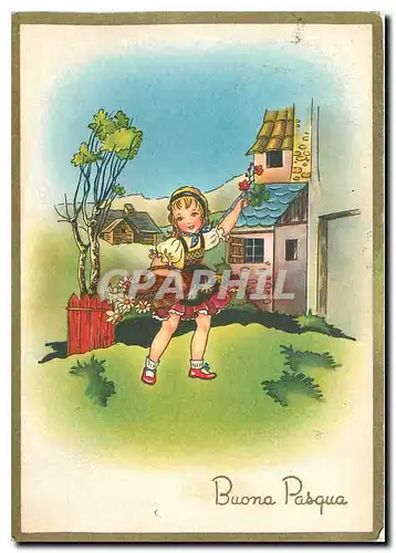 Cartes postales moderne Buona Pasqua