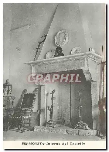 Cartes postales moderne Sermoneta Interno del Castello