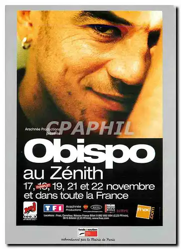 Cartes postales moderne Obispo au Zenith