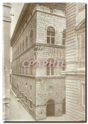 Moderne Karte Palazzo Piccolomint Sede Dell'Archivio di Stato di Siena