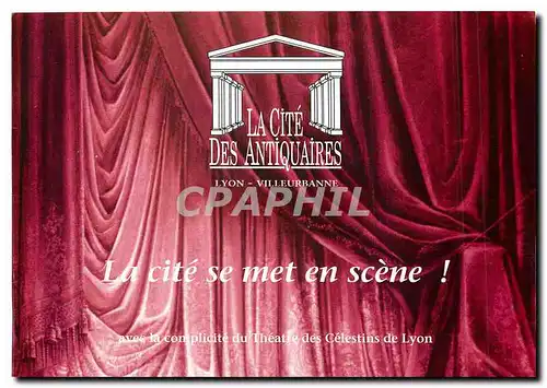 Cartes postales moderne La Cite des Antiquaires Lyon Villeurbanne