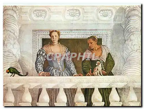 Cartes postales moderne Villa di Maser Paolo Veronese Elena Barbaro Giustiniani