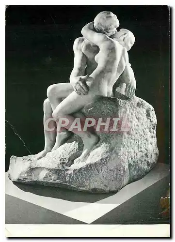 Moderne Karte Auguuste Rodin The Kiss Tate Gallery