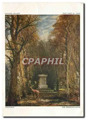 Moderne Karte National Gallery Constable The Cenotaph