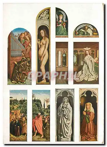 Cartes postales moderne Van Eyck Polyptyque de Cand