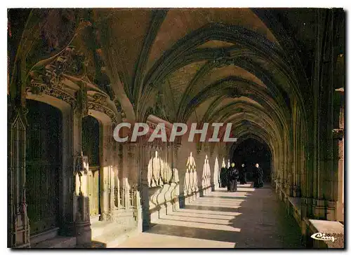 Moderne Karte Abbaye Saint Wandrille Seine Mar