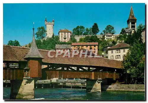 Cartes postales moderne Luzern Spreuebrucke