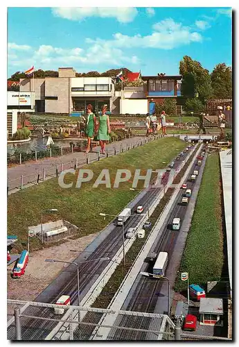 Cartes postales moderne Miniatuurstad Madurodam Den Haag Autoweg