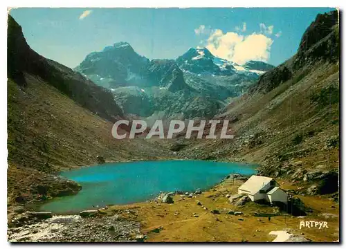 Cartes postales moderne Cauterets HP L'Hotellerie et le Lac d'Estom