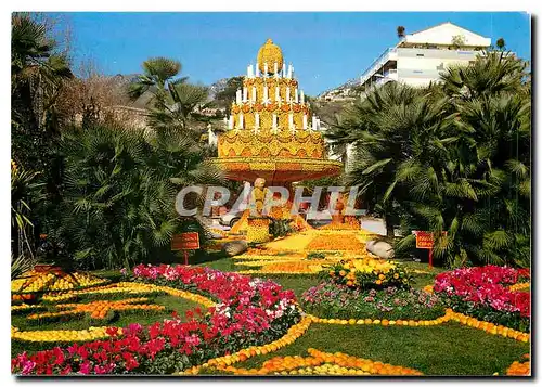 Moderne Karte Fetes Internationales du Citron Menton Alpes Maritimes