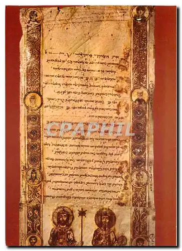 Cartes postales moderne Bari Exultet Sequenze finali dell Exultet Note mnemoniche