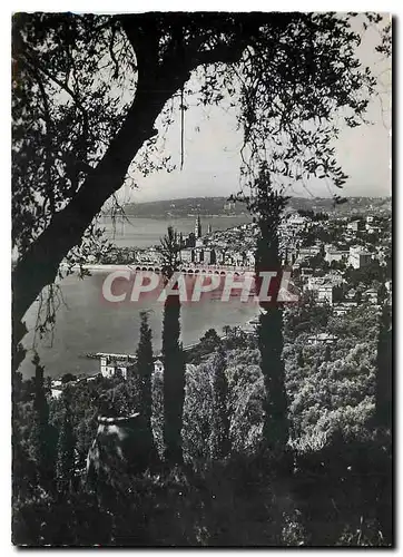 Cartes postales moderne Menton Vue prise des Colombieres