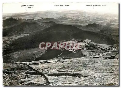 Cartes postales moderne Panorama Sud et l'Hotellerie vu du Balcon d'orientation de l'obersvatoire du Puy de Dome