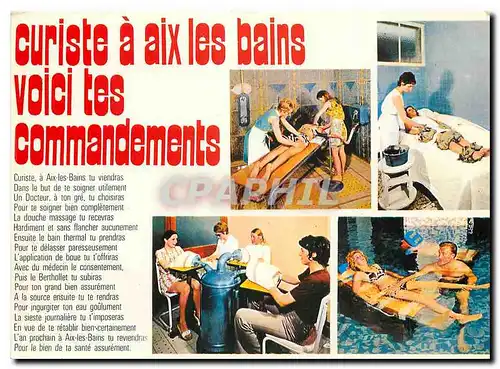 Cartes postales moderne Aix les Bains Savoie