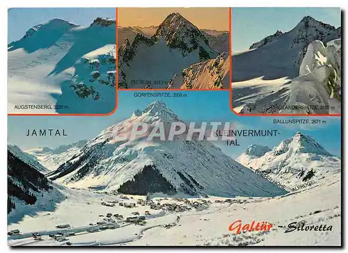 Cartes postales moderne Galtur im Pasnauntal Tirol